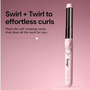 L'ange Pink Self-Rotating 32mm Curling Iron